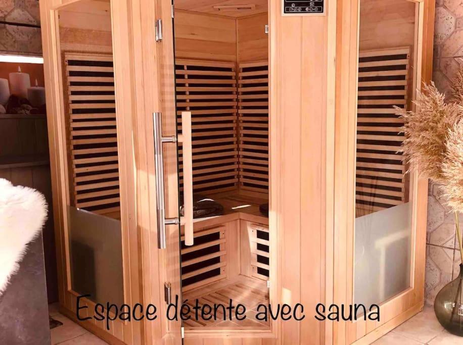 Saint-Martin-dʼAblois Lilly & Cie : Jacuzzi - Sauna -Piscine 아파트 외부 사진